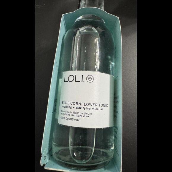 Loli Blue Cornflower Tonic Soothing + Clarifying Micellar 1.5 FL OZ 45ml NEW - Picture 3 of 5